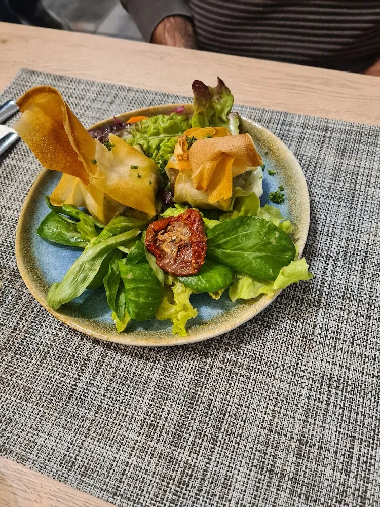 Aumônière Fondue de Poireaux Et Chèvre